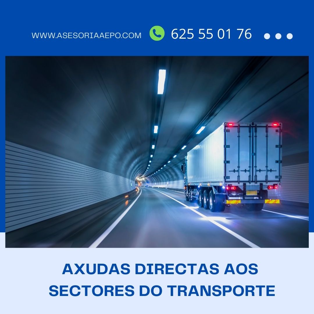 En este momento estás viendo Axudas directas aos sectores do transporte
