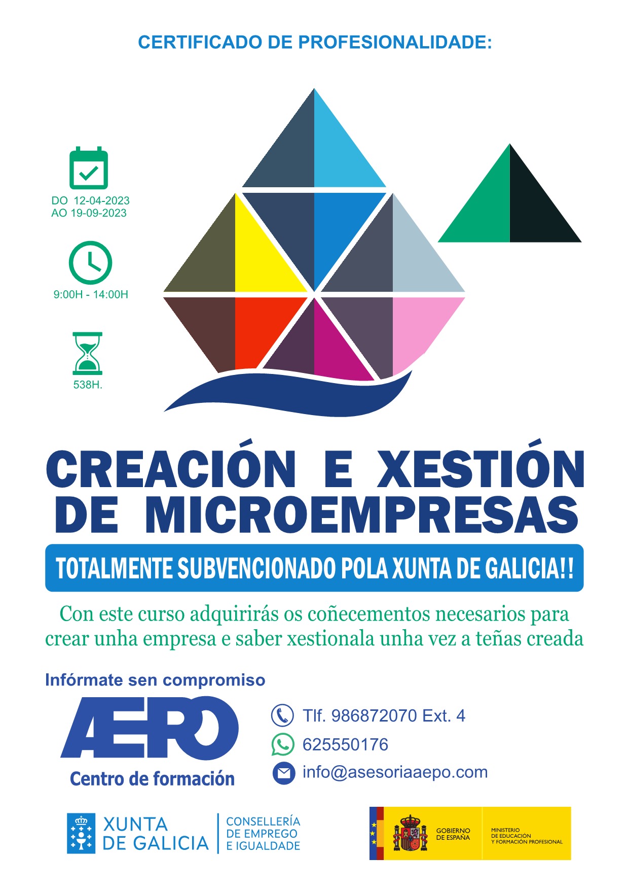 En este momento estás viendo Matrícula curso de creación y gestión de microempresas 2023