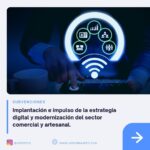 Subvención para la implantación e impulso de la estrategia digital del sector comercial y artesanal